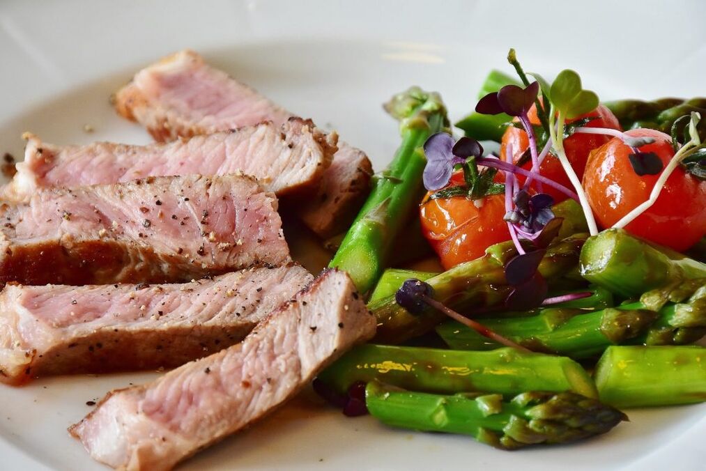 Carne con verdure